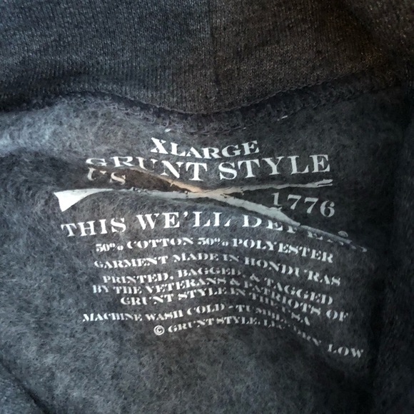 Brand new hoodie hoody grunt style xl - Picture 4 of 4